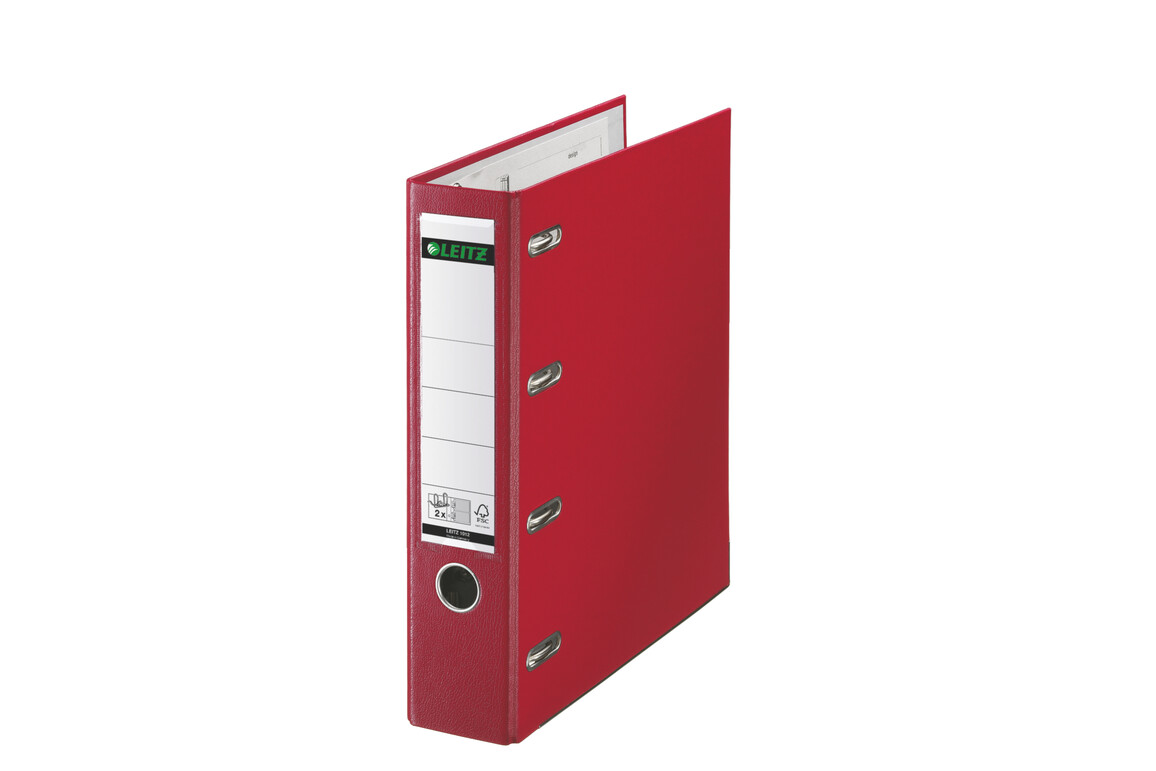 Ordner Leitz Postscheck rot, Art.-Nr. 1012-00-RT - Paterno Shop