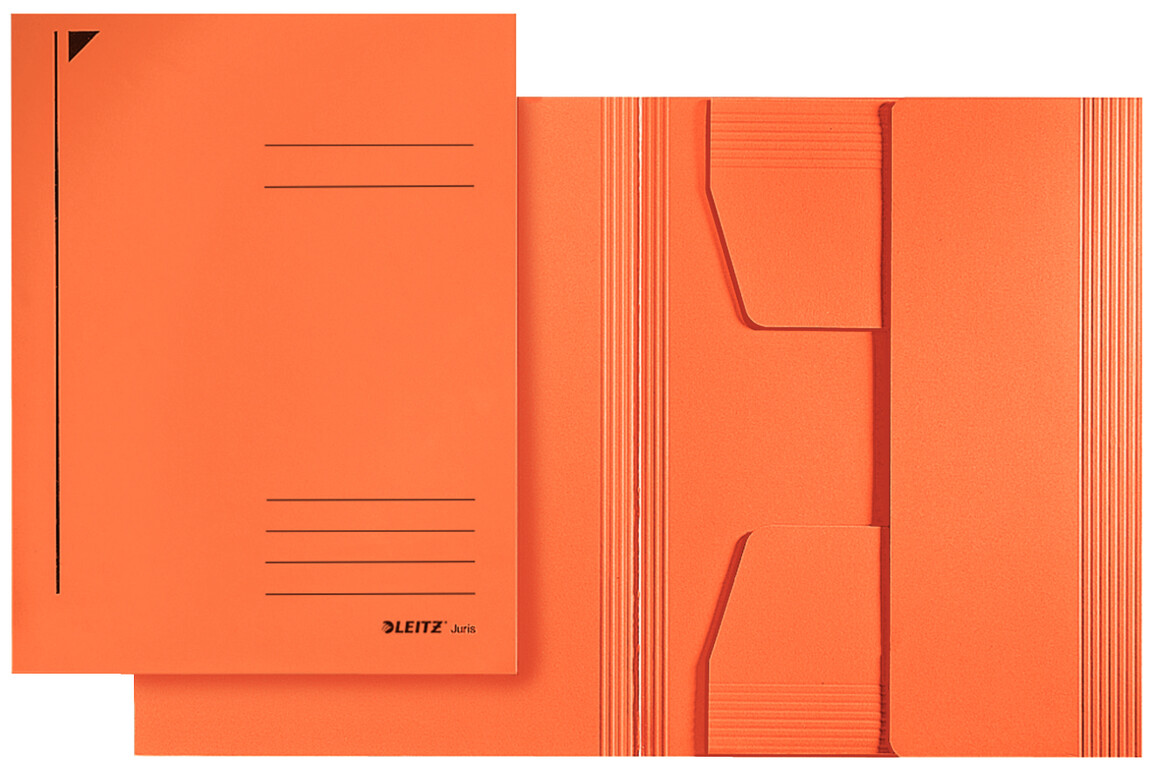 Jurismappe Leitz A4 orange, Art.-Nr. 3924-00-OR - Paterno Shop