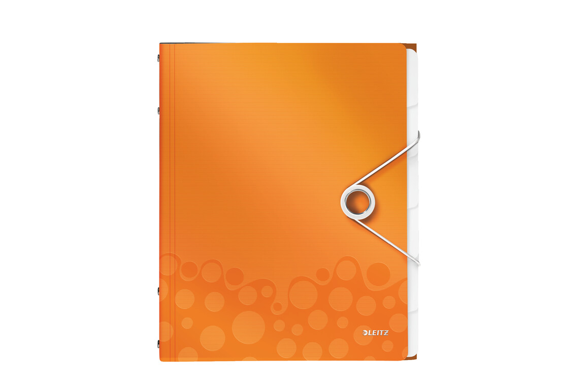 Ordnungsmappe Leitz WOW PP A4 orangemetallic, Art.-Nr. 463300-ORME - Paterno Shop