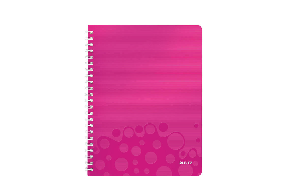 Notizbuch Leitz WOW A4 kar. pinkmetallic, Art.-Nr. 463800-PIME - Paterno Shop