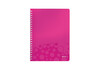 Notizbuch Leitz WOW A4 kar. pinkmetallic, Art.-Nr. 463800-PIME - Paterno Shop