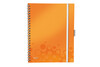 Notizbuch Leitz WOW A4 kar. orangemetallic, Art.-Nr. 464500-ORME - Paterno Shop