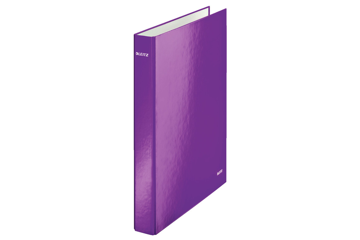 Ringbuch Leitz WOW A4+2D Ring 40mm violett metallic, Art.-Nr. 4241-VIME - Paterno Shop