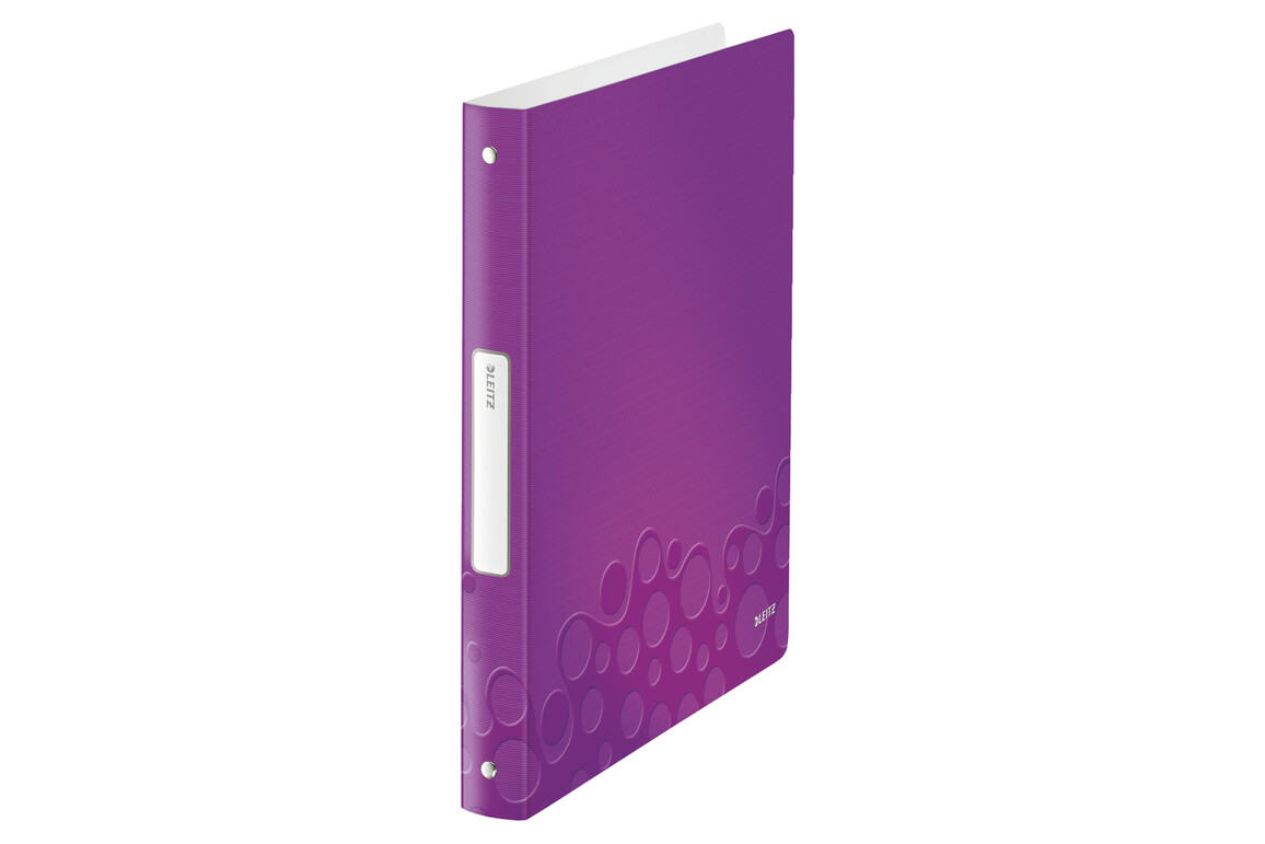 Ringbuch Leitz WOW A4/4/25mm violettmetallic, Art.-Nr. 425800-VIME - Paterno Shop