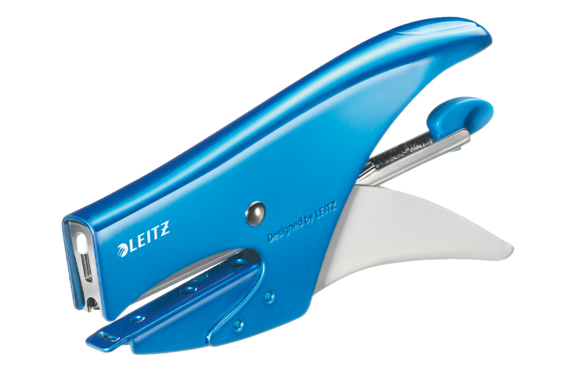 Heftzange Leitz WOW 5531 blaumetallic, Art.-Nr. 553120-BLME - Paterno Shop