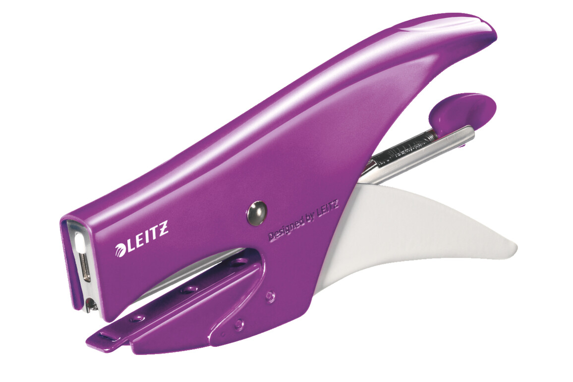 Heftzange Leitz WOW 5531 violett metallic, Art.-Nr. 553120-VIME - Paterno Shop