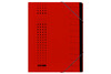 Ordnungsmappe Elba A4 Chic rot, Art.-Nr. 42496-RT - Paterno Shop