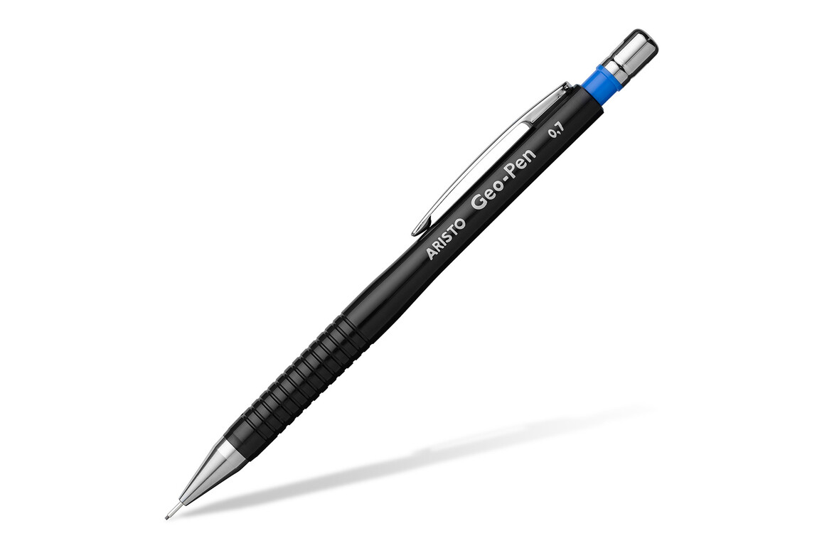 Druckbleistift Aristo Geo-Pen 0,7mm schwarz, Art.-Nr. AR85007 - Paterno Shop