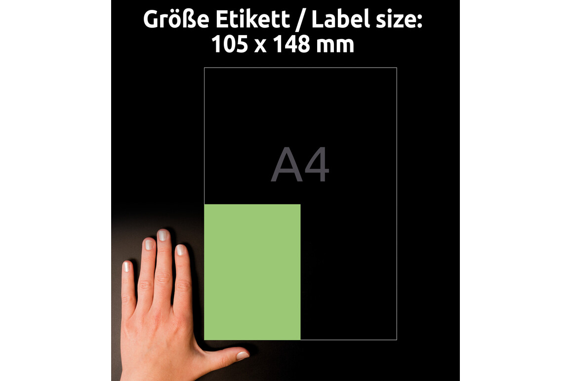 Kopieretiketten ZWF 105 x 148 mm, grün, Art.-Nr. 3458ZWF - Paterno Shop Kopieretiketten ZWF 105 x 148 mm, grün, Art.-Nr. 3458ZWF - Paterno Shop
