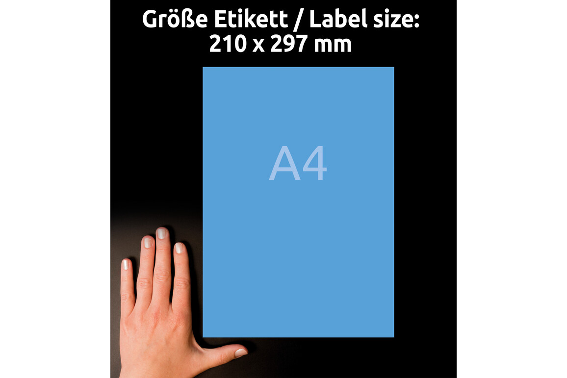 Kopieretiketten ZWF 210 x 297 mm, blau, Art.-Nr. 3471ZWF - Paterno Shop Kopieretiketten ZWF 210 x 297 mm, blau, Art.-Nr. 3471ZWF - Paterno Shop