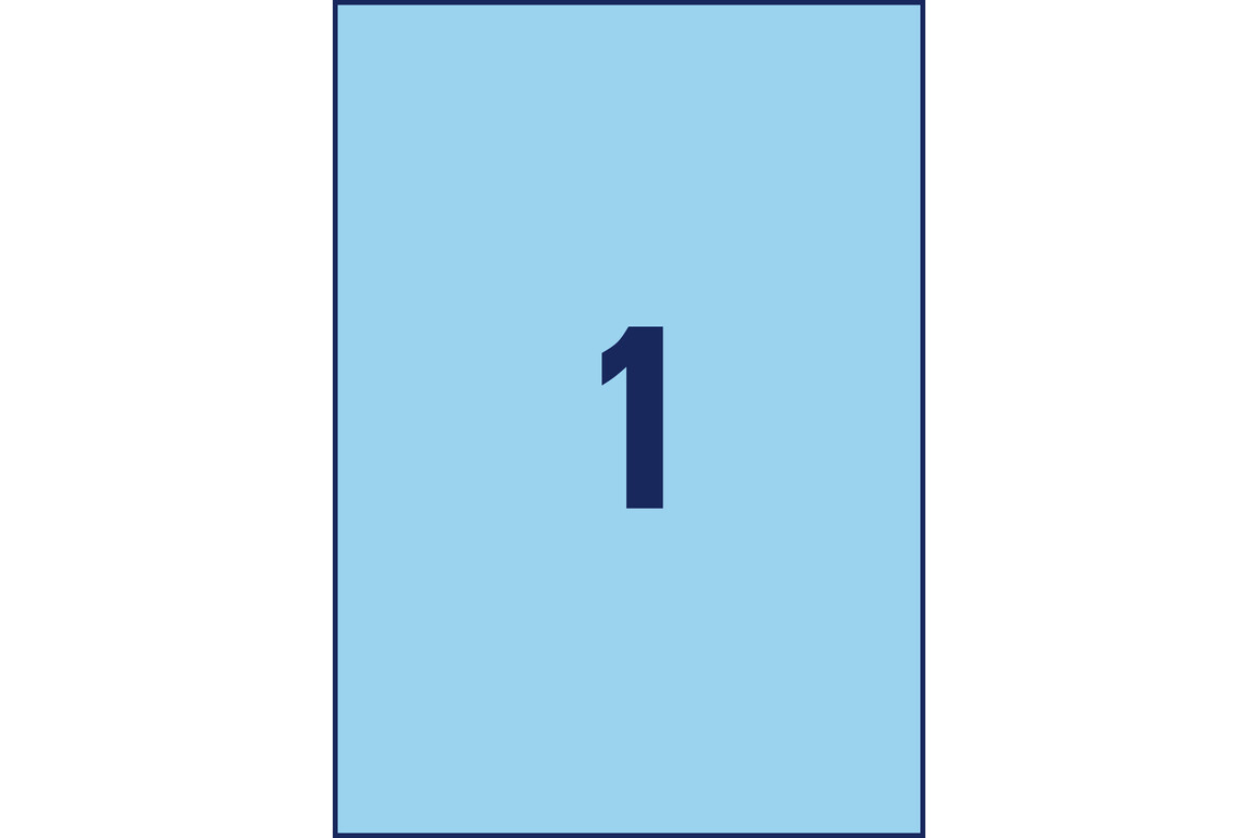 Kopieretiketten ZWF 210 x 297 mm, blau, Art.-Nr. 3471ZWF - Paterno Shop Kopieretiketten ZWF 210 x 297 mm, blau, Art.-Nr. 3471ZWF - Paterno Shop
