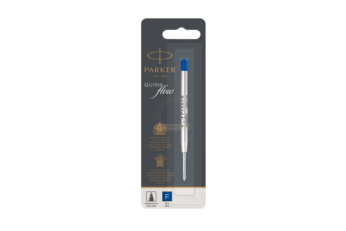 Kugelschreibermine Parker F blau, Art.-Nr. PARKER-F-BL - Paterno B2B-Shop