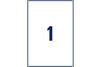 Etiketten 199,6 x 289,1 mm Adress Inket, Art.-Nr. J8167-25 - Paterno Shop