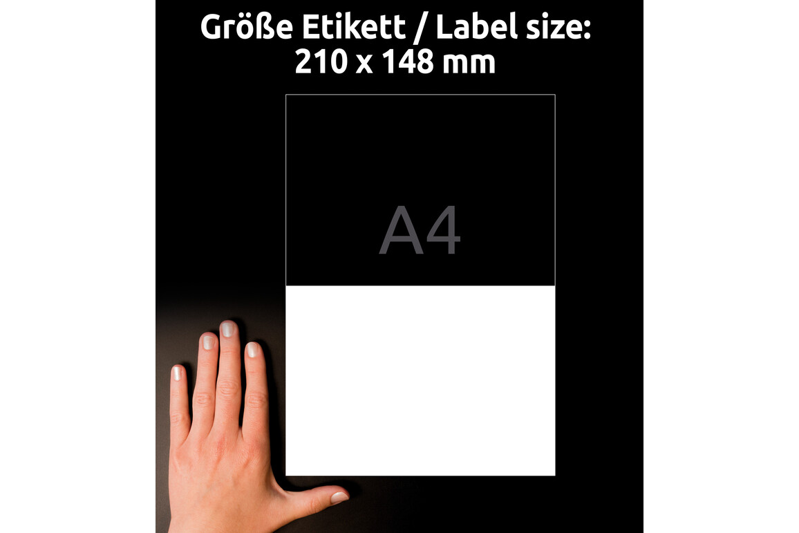 Etiketten ZWF 210x148mm wetterfest, ablösbar, Art.-Nr. L4717REV-20 - Paterno Shop Etiketten ZWF 210x148mm wetterfest, ablösbar, Art.-Nr. L4717REV-20 - Paterno Shop