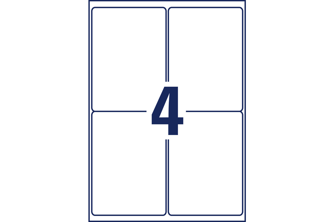 Etiketten ZWF Wetterfest 99,1 x 139 mm, Art.-Nr. L4774-20 - Paterno Shop Etiketten ZWF Wetterfest 99,1 x 139 mm, Art.-Nr. L4774-20 - Paterno Shop