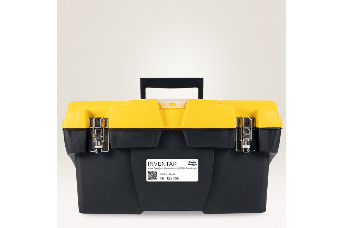 Etiketten ZWF Wetterfest 99,1 x 42,3 mm, Art.-Nr. L4776-20 - Paterno Shop Etiketten ZWF Wetterfest 99,1 x 42,3 mm, Art.-Nr. L4776-20 - Paterno Shop