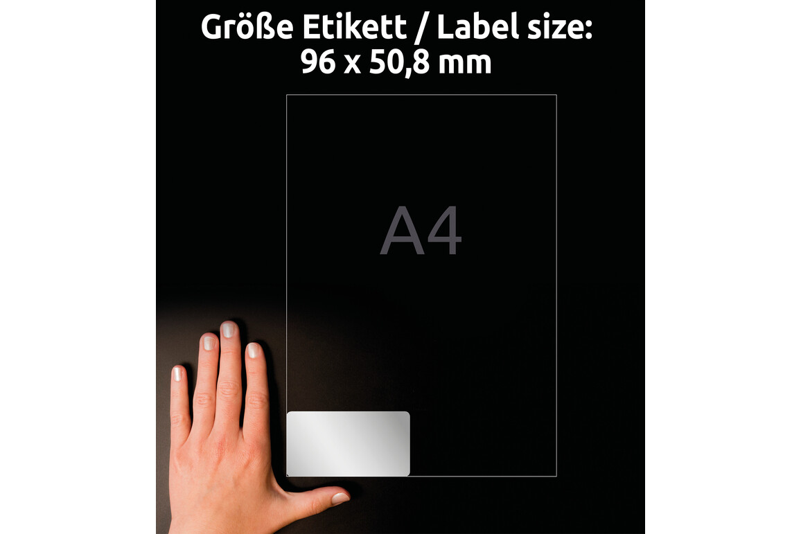 Etiketten ZWF Typenschild 96 x 50,8 mm silber, Art.-Nr. L6012-20 - Paterno Shop Etiketten ZWF Typenschild 96 x 50,8 mm silber, Art.-Nr. L6012-20 - Paterno Shop