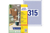 Etiketten Universal weiss DM10mm rund, Art.-Nr. L6019REV-25 - Paterno Shop