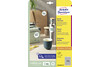 Etiketten Universal weiss DM10mm rund, Art.-Nr. L6019REV-25 - Paterno Shop