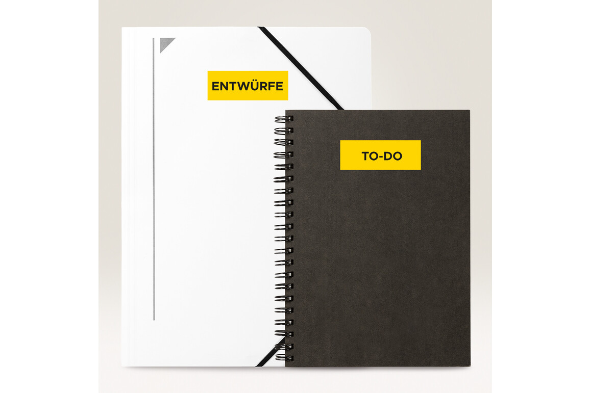 Etiketten ZWF, 63,5 x 33,9 mm, gelb, Art.-Nr. L6035-20 - Paterno Shop