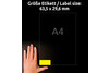 Etiketten Laser+Kopier+Folieneti gelb, Art.-Nr. L6105-20 - Paterno Shop