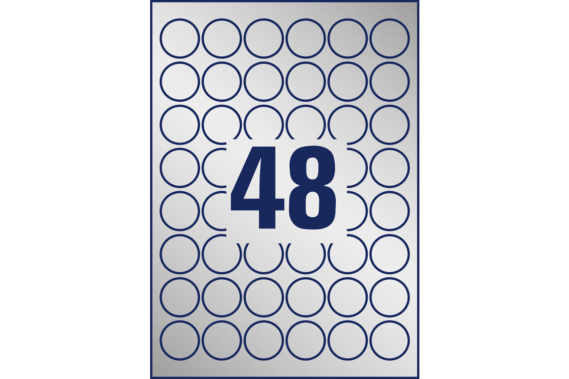 Etiketten ZWF Typenschild 30mm rund silber, Art.-Nr. L6129-20 - Paterno Shop Etiketten ZWF Typenschild 30mm rund silber, Art.-Nr. L6129-20 - Paterno Shop