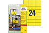 Wetterfeste Etiketten 70x37mm gelb, Art.-Nr. L6131-20 - Paterno Shop