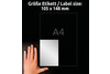 Etikett Typenschild 105x148mm, Art.-Nr. L6134-20 - Paterno Shop