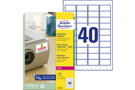 Etiketten ZWF 63,5x33,9mm Laser 480 St, Art.-Nr. L6141-20ZWF - Paterno Shop