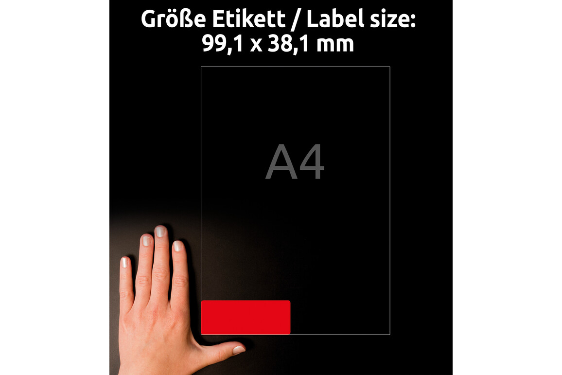 Etikett Neon 99,1x38,1mm rot, Art.-Nr. L7263R-25 - Paterno Shop Etikett Neon 99,1x38,1mm rot, Art.-Nr. L7263R-25 - Paterno Shop