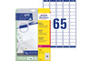 Etiketten Mini 38,1 x 21,2 mm weiss, Art.-Nr. L7651-25 - Paterno Shop