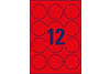Etikett Neon 63,5mm rot, Art.-Nr. L7670R-25 - Paterno Shop