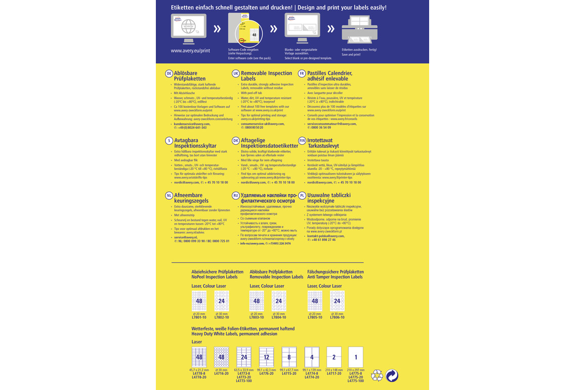 Prüfplaketten ZWF 20mm, 480Stk, Art.-Nr. L7803-10 - Paterno Shop Prüfplaketten ZWF 20mm, 480Stk, Art.-Nr. L7803-10 - Paterno Shop