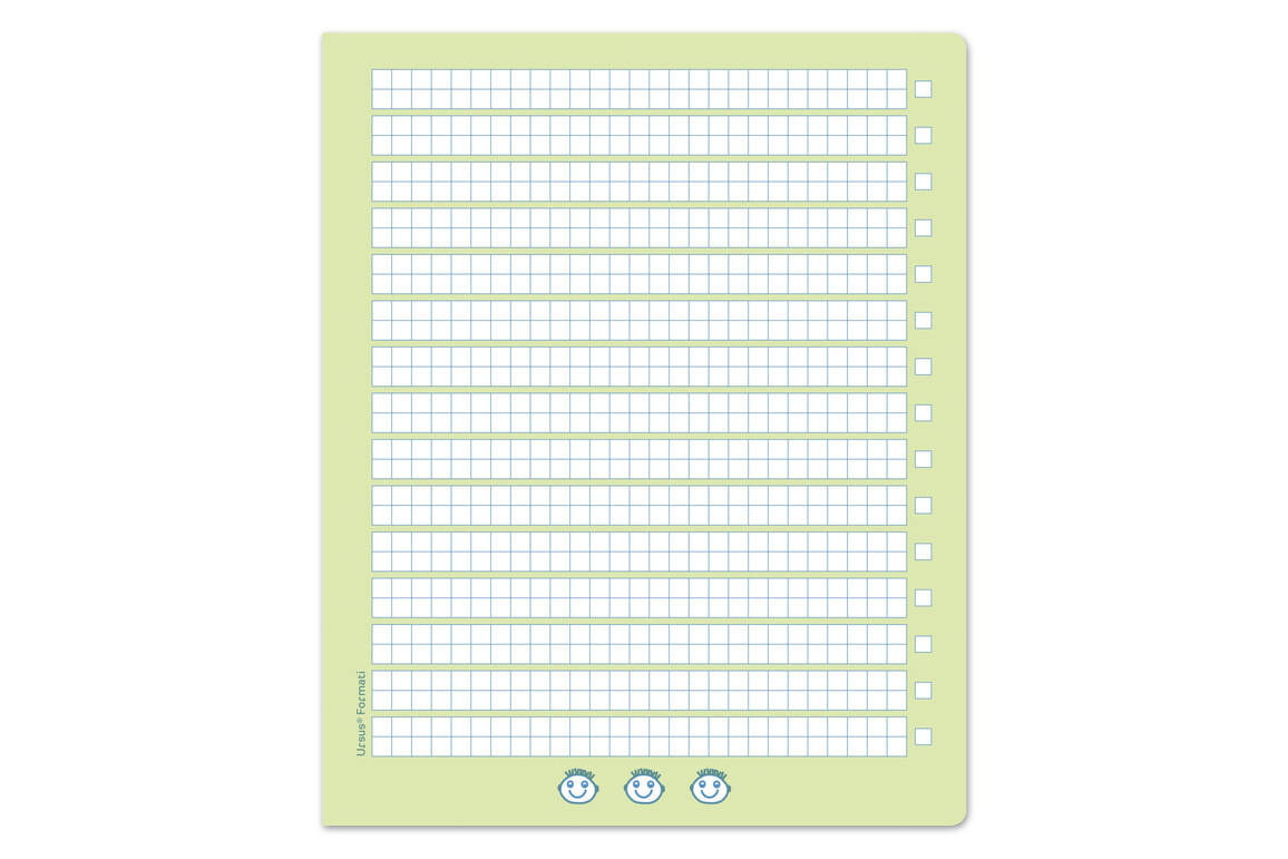 Heft Formati R1 Quart 20 Bl. kar., Art.-Nr. 060561061 - Paterno Shop