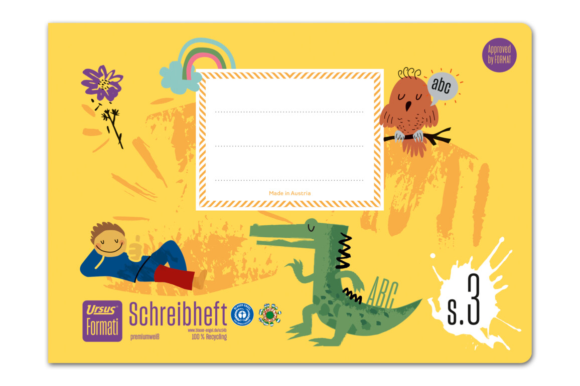 Heft Formati S3 A5 quer 20 Bl. lin., Art.-Nr. 060530-81 - Paterno Shop
