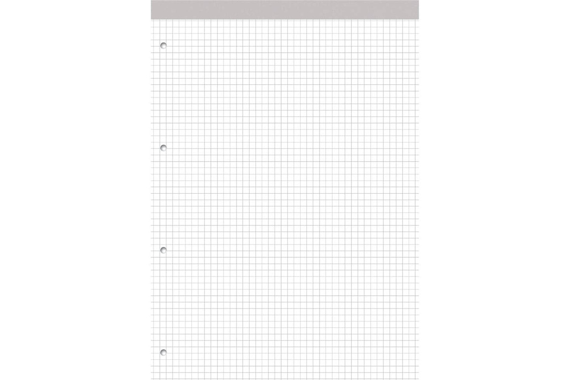 Notizblock Ursus A4 100 Bl. kar. 4 x gelocht, Art.-Nr. 608800041 - Paterno Shop