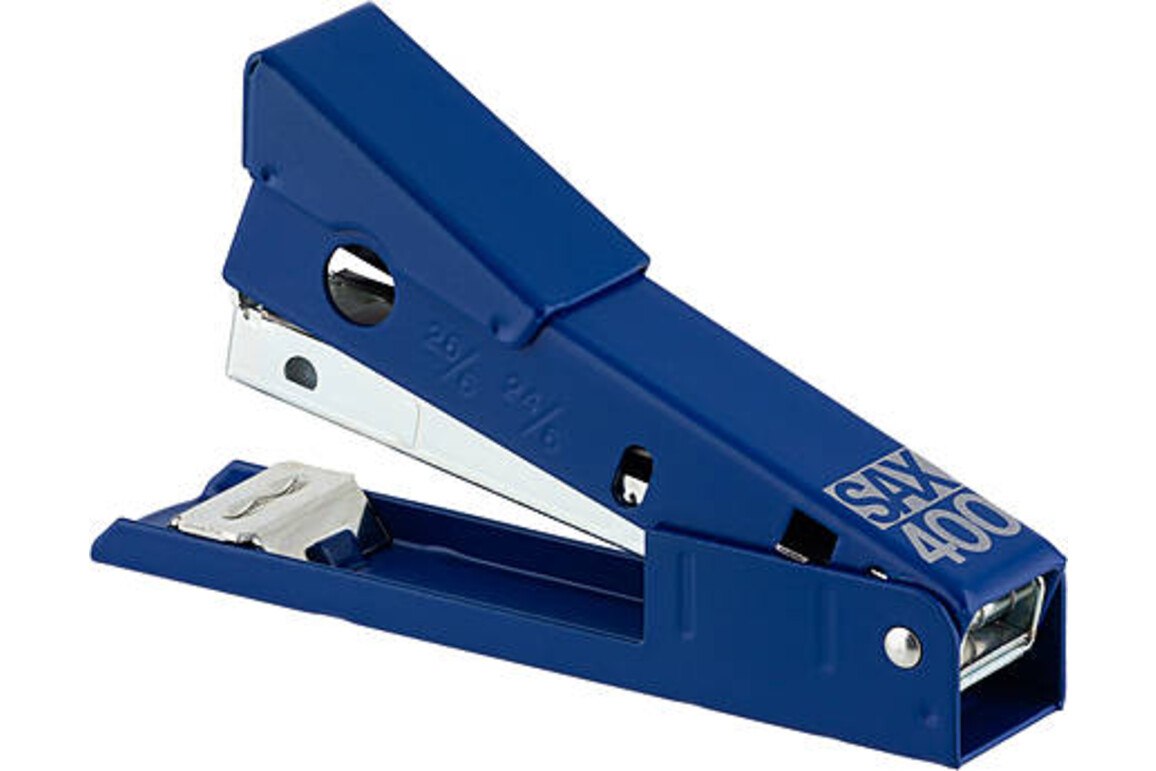 Heftgerät Sax 400 Frog blau, Art.-Nr. SAX400-BL - Paterno Shop
