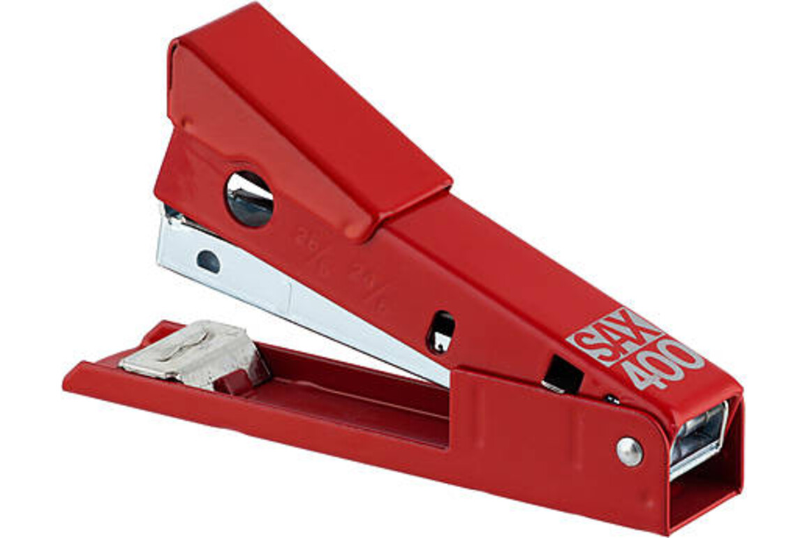 Heftgerät Sax 400 Frog rot, Art.-Nr. SAX400-RT - Paterno Shop