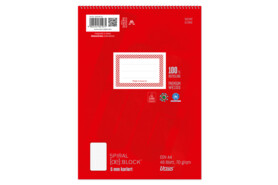 Spiralblock A4 48 Blatt 70g/qm 9mm, Art.-Nr. 042448 - Paterno Shop
