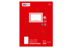 Kollegblock Ursus A4 80 Blatt 70g/qm, Art.-Nr. 0443600 - Paterno Shop