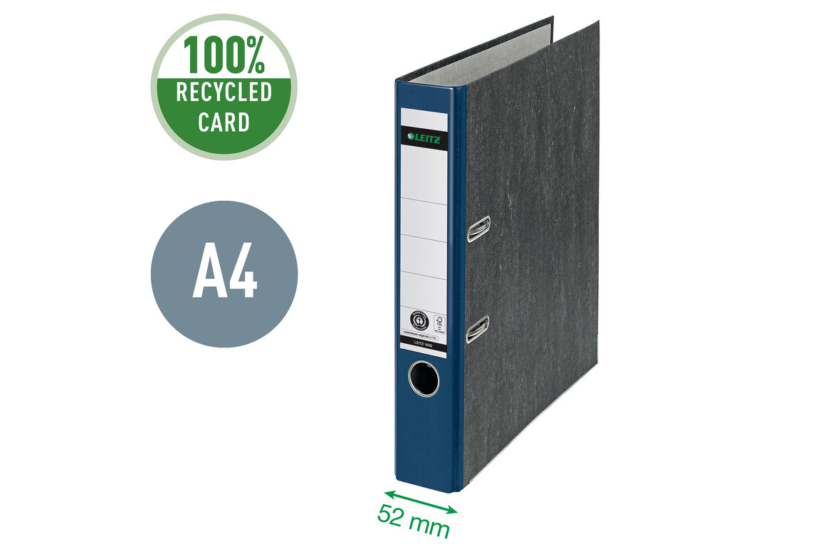Ordner Leitz  CO2 neutral 5,2cm breit blau, Art.-Nr. 1050-00-BL - Paterno Shop