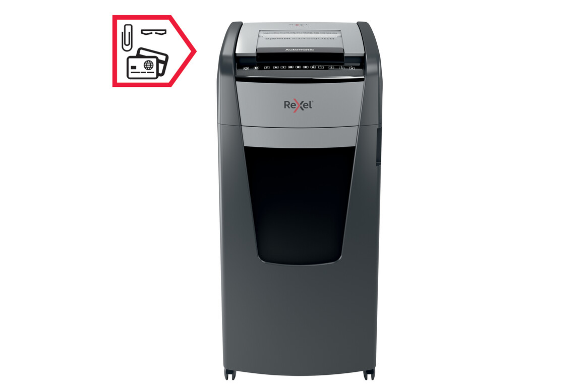 Aktenvernichter Rexel Optimum Auto+ 750M, Art.-Nr. 2103750EUS - Paterno Shop