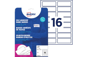 Namensetiketten ZWF Laser 88,9 x 31 mm weiss, Art.-Nr. L4783-20 - Paterno Shop
