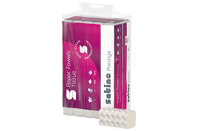 Papierhandtücher Satino 2-lagig ZZ-Falz, Art.-Nr. 740021 - Paterno Shop