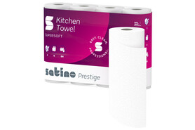 Küchenrollen Satino Prestige 3-lagig - hochweiß, Art.-Nr. 4120305 - Paterno Shop