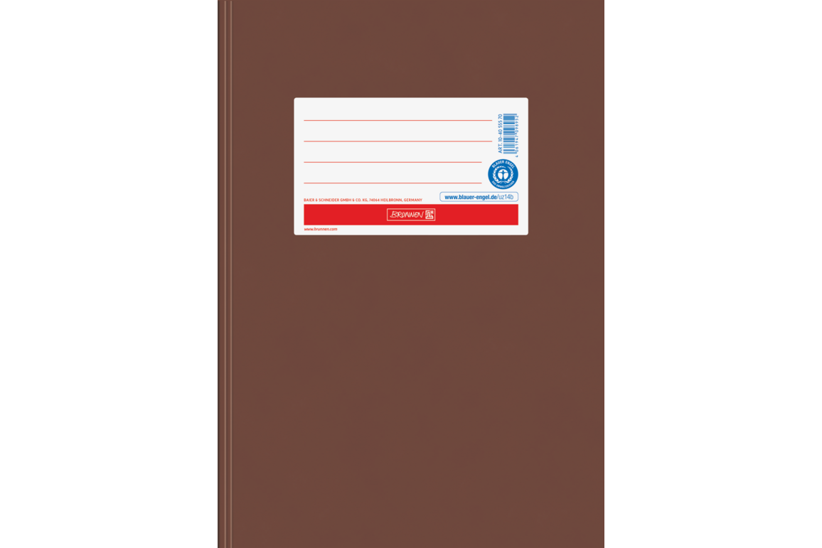Papierheftschoner A5 extrastark braun, Art.-Nr. 1040555-BR - Paterno Shop