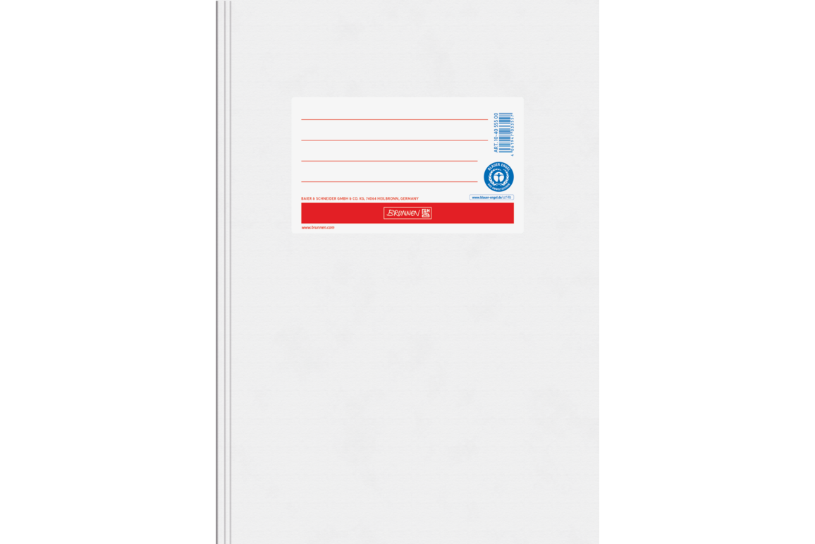 Papierheftschoner A5 extrastark weiss, Art.-Nr. 1040555-WS - Paterno Shop