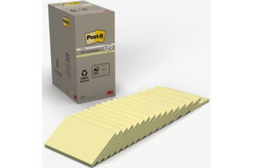 Haftnotizen Post-it 76x127 mm gelb Recycling Tower, Art.-Nr. 655-1T - Paterno Shop
