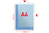 Aktenhüllen Esselte A4 115 my blau, Art.-Nr. 548-BL - Paterno Shop